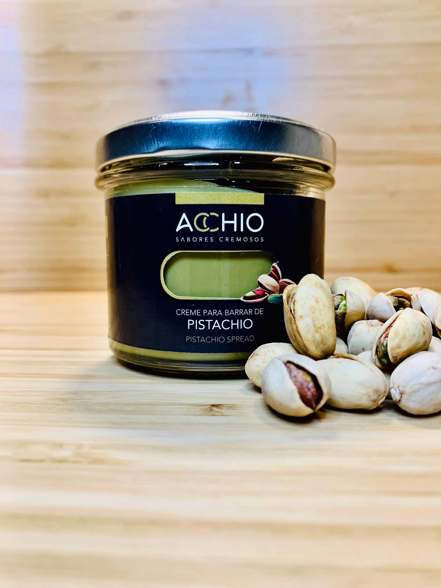 Pistachio Spread 90gr - ACCHIO - SABORES CREMOSOS