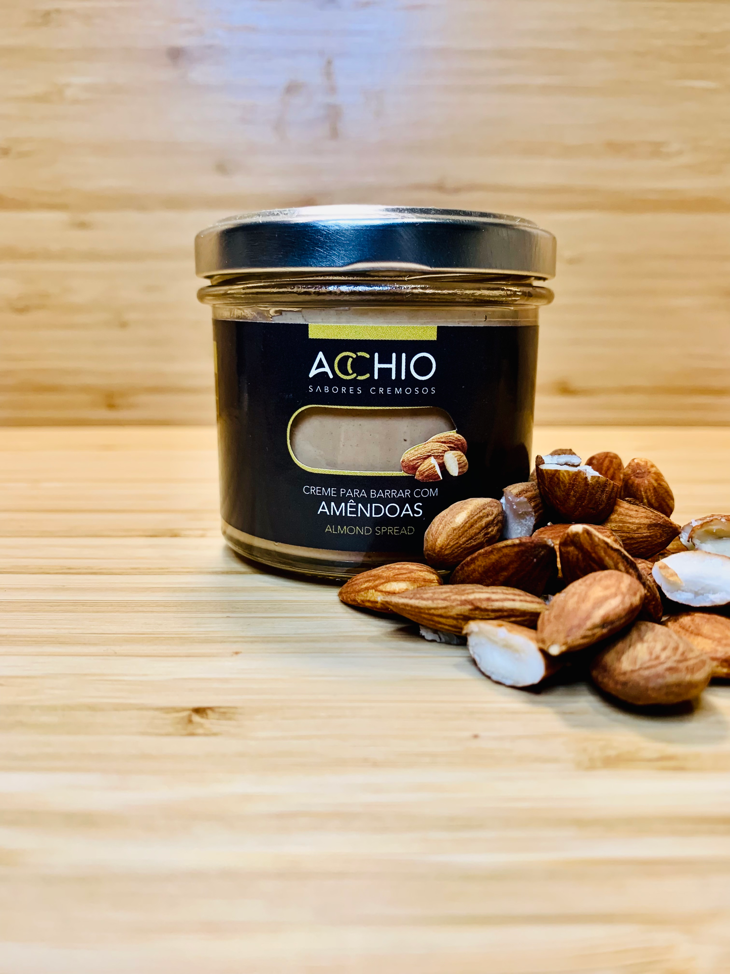 Almond Spread 90g - ACCHIO - SABORES CREMOSOS