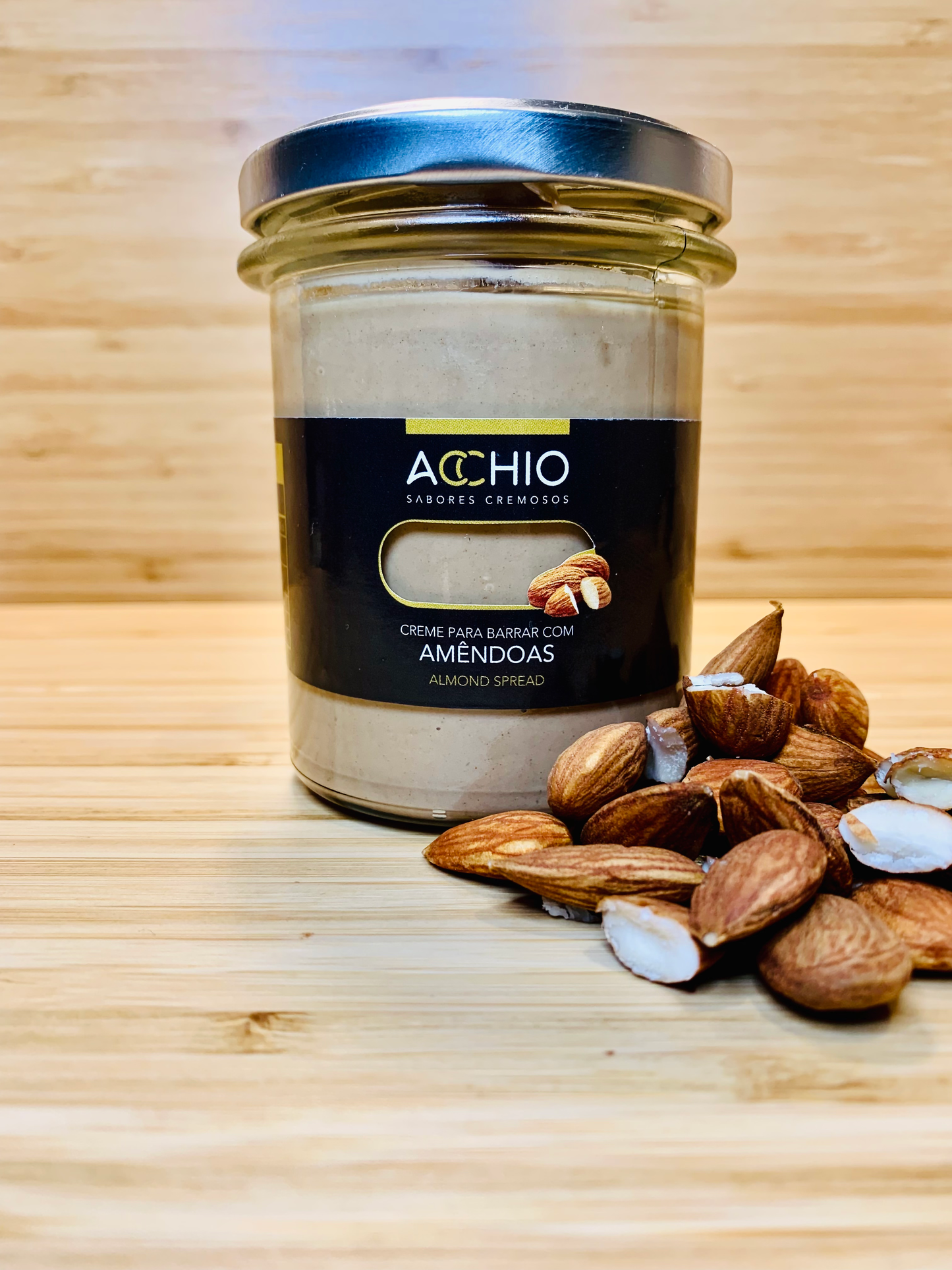 Almond Spread 200g - ACCHIO - SABORES CREMOSOS
